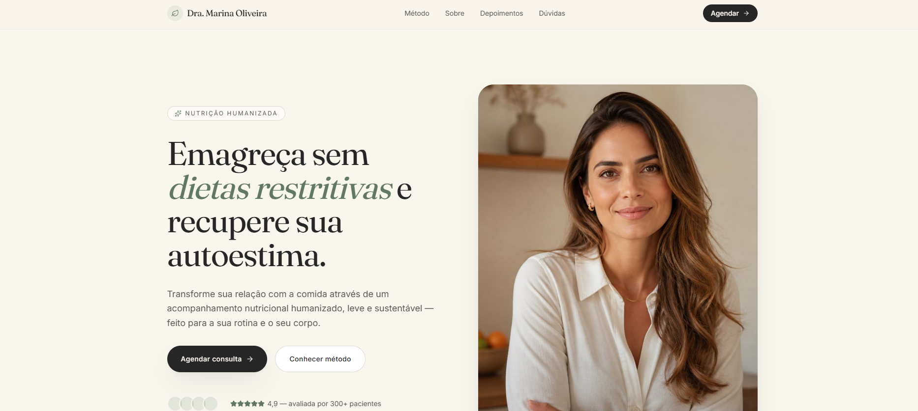 Prévia do site Marina Oliveira